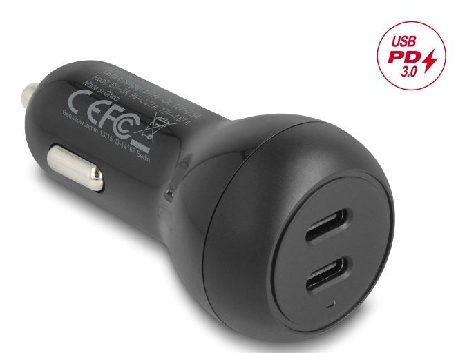 EAN 4043619643301 - DeLOCK 64330 cargador de dispositivo móvil Universal Negro Encendedor de cigarrillos Auto imagen 2