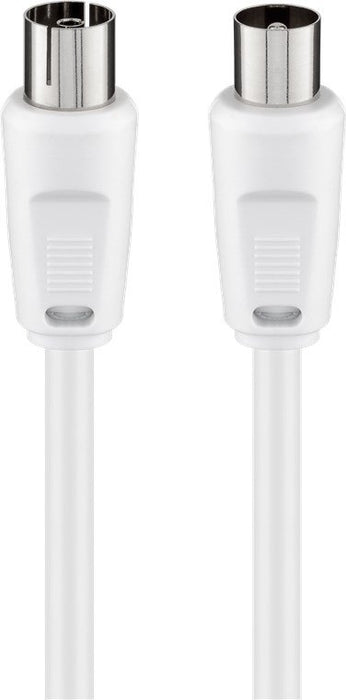 EAN 4040849115127 - Goobay 11512 cable coaxial 5 m Blanco imagen 1
