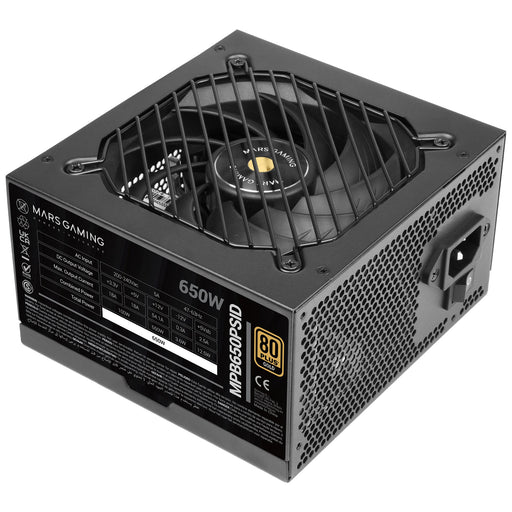 EAN 8435693115403 - Mars Gaming MPB650PSID unidad de fuente de alimentación 650 W Negro imagen 2