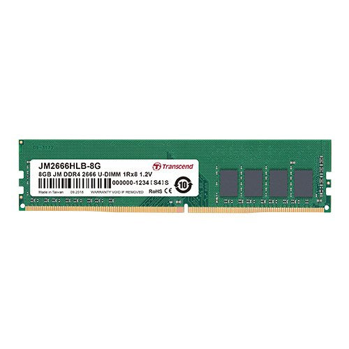 EAN 0760557843597 - Transcend JetRam JM2666HLB-16G módulo de memoria 16 GB 2 x 8 GB DDR4 imagen 1
