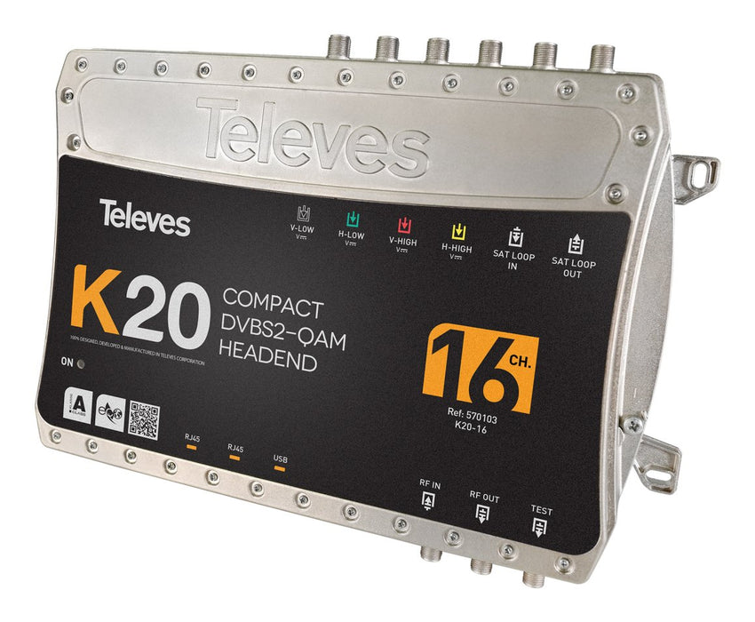 EAN 8424450212738 - Televes K20 Cabecera digital imagen 1