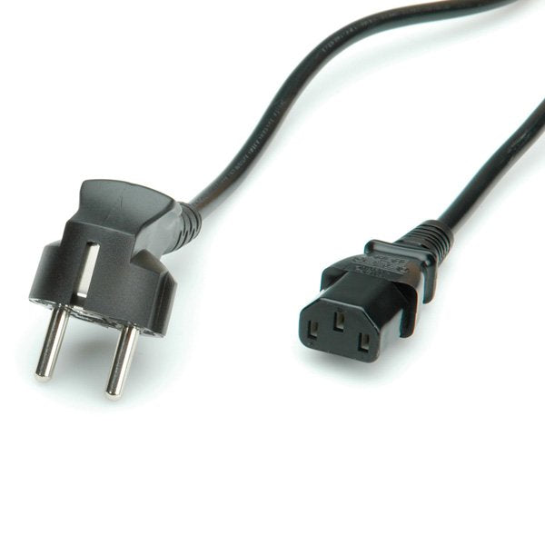 EAN 7611990919048 - VALUE 19.99.1018 cable de transmisión Negro 1,8 m CEE7/7 C13 acoplador imagen 2