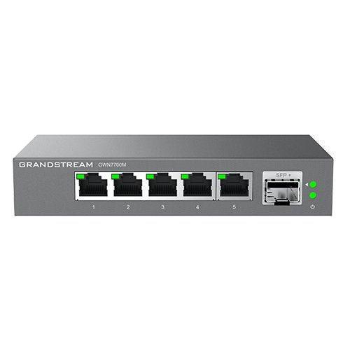EAN 6947273704560 - Grandstream Networks GWN7700M switch No administrado 2.5G Ethernet (100/1000/2500) Negro imagen 1