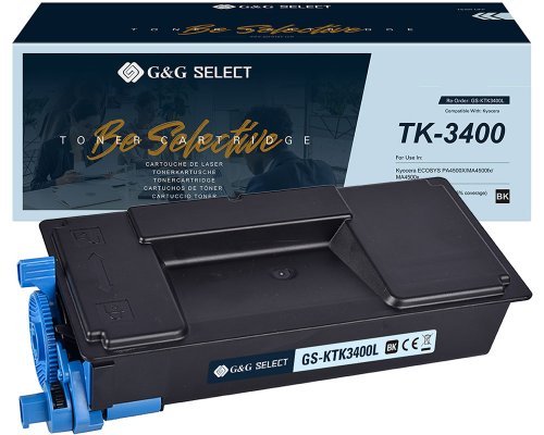 EAN 6937173429175 - G&G GS-KTK3400L cartucho de tóner 1 pieza(s) Compatible Negro imagen 2