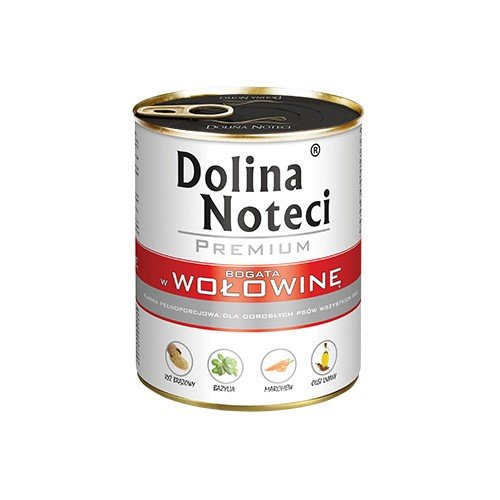 EAN 5902921300007 - Dolina Noteci 5902921300007 alimento húmedo para perros Ternera, Cerdo Adulto 800 g imagen 1