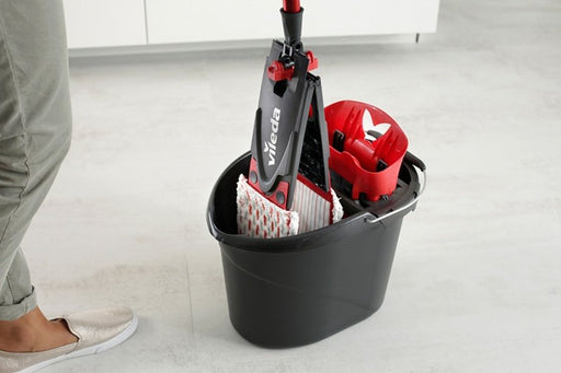 EAN 4023103212022 - Vileda Ultramax XL Box fregona Seca y húmeda Microfibra Negro, Rojo imagen 2