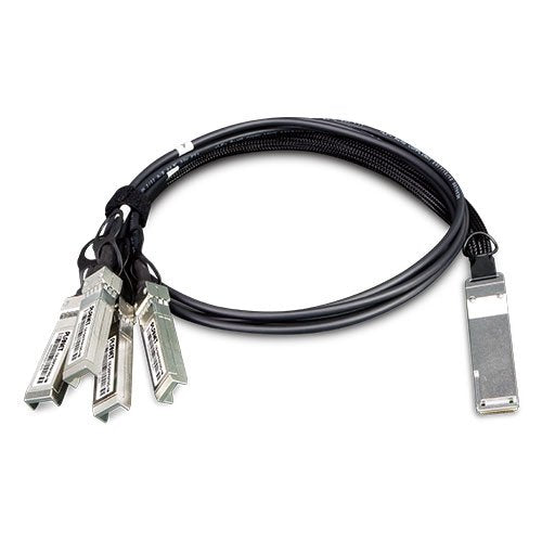EAN 5706998713674 - PLANET CB-QSFP4X10G-1M Cable de fibra óptica e InfiniBand QSFP+ 4x SFP+ Negro imagen 1