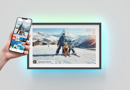 EAN 5706751083754 - Denver PFF-1081 marco fotográfico digital Negro 25,6 cm (10.1") Pantalla táctil Wifi imagen 2