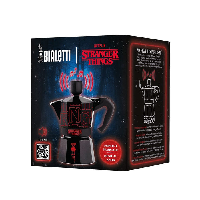 EAN 8006363095303 - Bialetti Stranger Things Cafetera italiana Negro, Rojo imagen 4