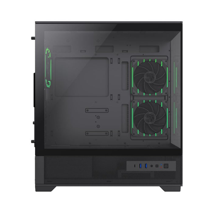 EAN 6931858778473 - GameMax VISTA 2 AB Midi Tower Negro imagen 2
