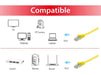 EAN 4015867224786 - Equip 607660 cable de red Amarillo 1 m Cat6a U/FTP (STP) imagen 3