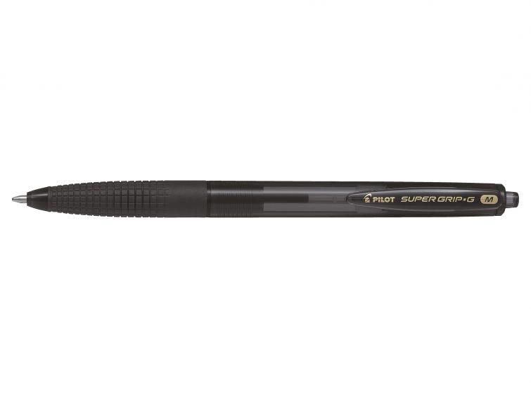 EAN 4902505524400 - Pilot Super Grip G Negro Bolígrafo de punta retráctil con pulsador Medio imagen 1