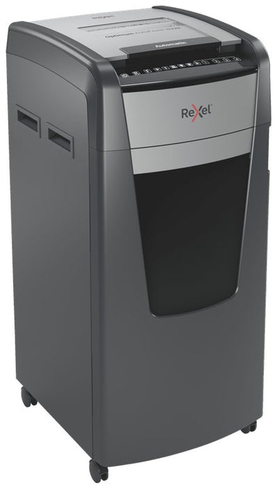 EAN 5028252613965 - Rexel AutoFeed+ 600M triturador de papel Microcorte 55 dB 23 cm Negro, Gris imagen 3