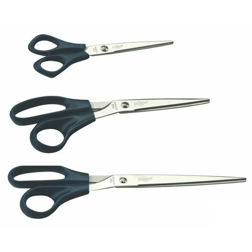 EAN 8425901021015 - FAIBO T2100 tijera de escritorio y manualidades Tijeras de oficina Corte recto Negro, Plata imagen 1