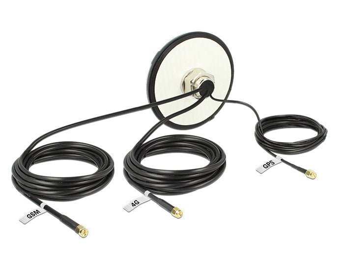 EAN 4043619124558 - DeLOCK 12455 antena para red Antena omnidireccional SMA imagen 1
