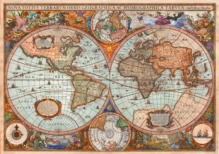 EAN 4001504583286 - Schmidt Spiele Ancient World Map Puzle de figuras 3000 pieza(s) Mapas imagen 2