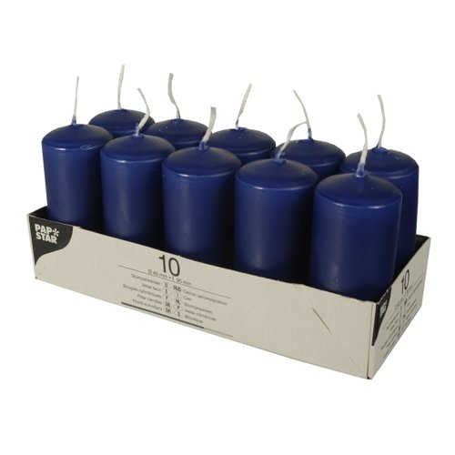 EAN 4002911179161 - Papstar 17916 vela Alrededor Azul 10 pieza(s) imagen 1