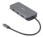 EAN 7333048060600 - Deltaco USBC-HDMI25 base para portátil y replicador de puertos USB Tipo C Gris imagen 3