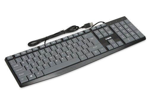 EAN 5903968681272 - iBox IKC2010G teclado Hogar USB QWERTY Inglés Gris, Negro imagen 2