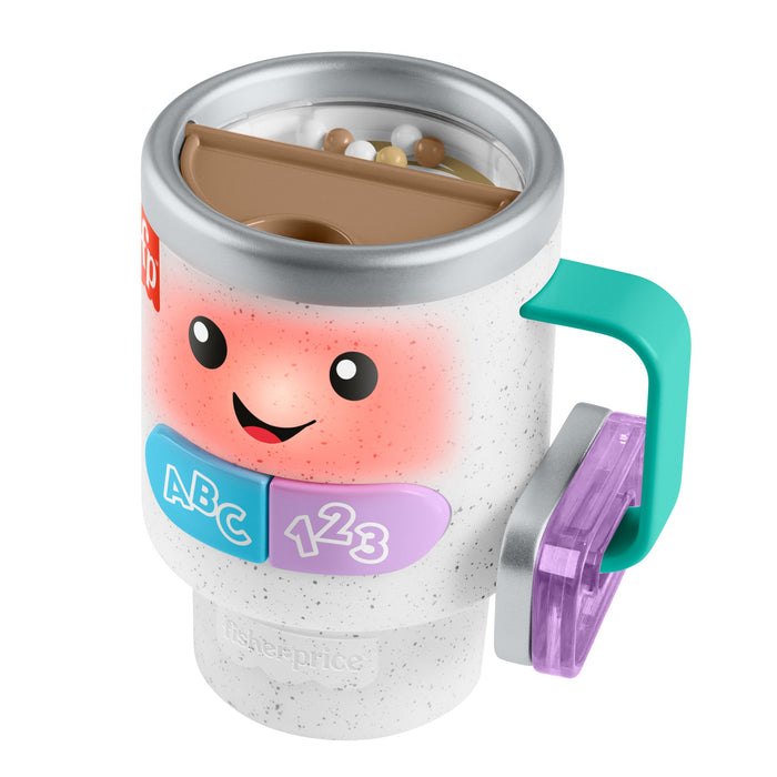 EAN 0194735228232 - Fisher-Price Laugh & Learn Wake Up & Learn Coffee Mug imagen 4