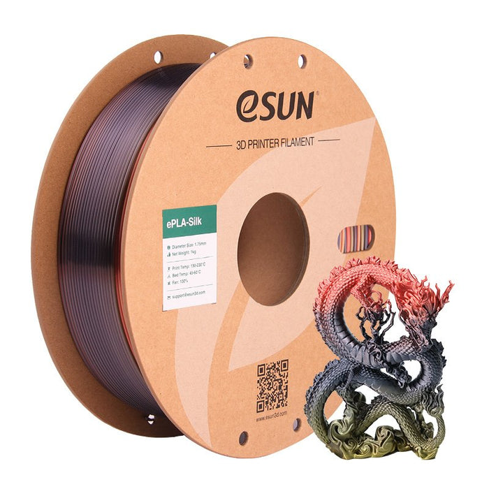 EAN 6922572205611 - eSUN EPLA-SILK Ácido poliláctico (PLA) Multicolor 1 kg imagen 1