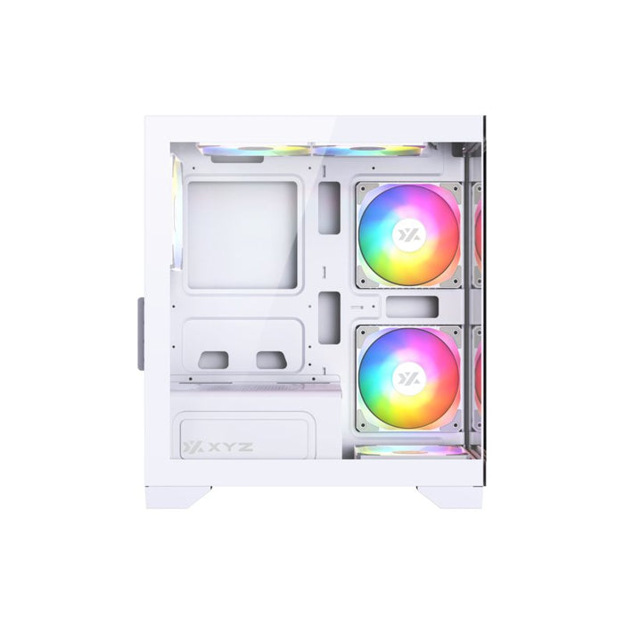 EAN 6978262011284 - XYZ X-CS-TITANIUMVIEWLT-W carcasa de ordenador Micro Torre Blanco imagen 8