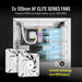 EAN 0840006600282 - Corsair H100I Elite Procesador Sistema de refrigeración líquida todo en uno 12 cm Blanco 1 pieza(s) imagen 6
