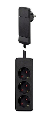 EAN 4057298003677 - Bachmann 933.014 base múltiple 1,6 m 3 salidas AC Interior Negro imagen 1