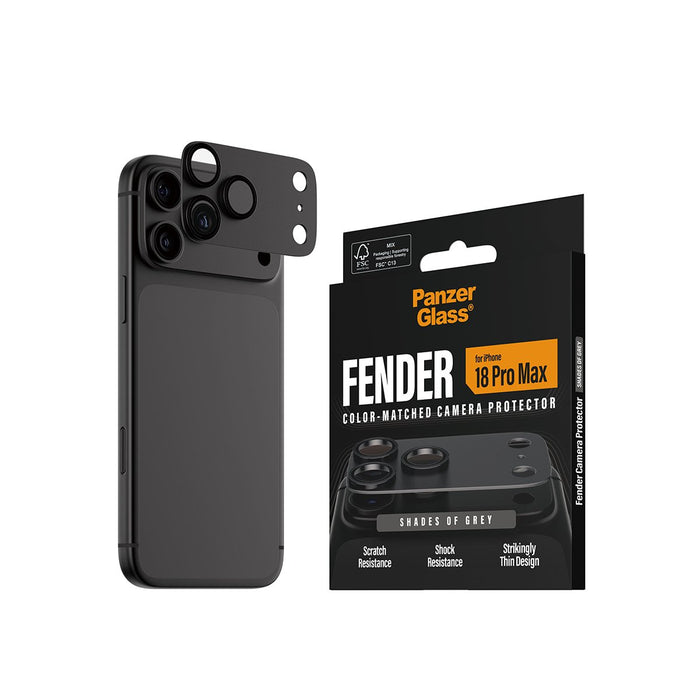 EAN 5715685043741 - PanzerGlass ® Fender Camera Protector Shades of Grey iPhone 2026 Pro Max Protector de pantalla 1 pieza(s) imagen 6