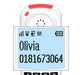 EAN 3700601424003 - Atlinks XTRA 2355 Teléfono DECT Identificador de llamadas Blanco imagen 8