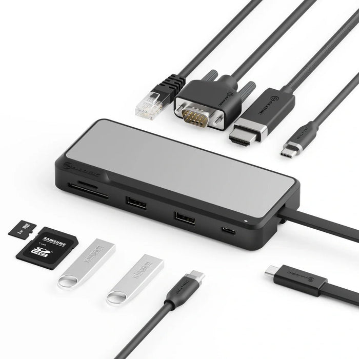 EAN 9350784027320 - ALOGIC Fusion Pro TOUR Alámbrico USB 3.2 Gen 1 (3.1 Gen 1) Type-C Gris imagen 2