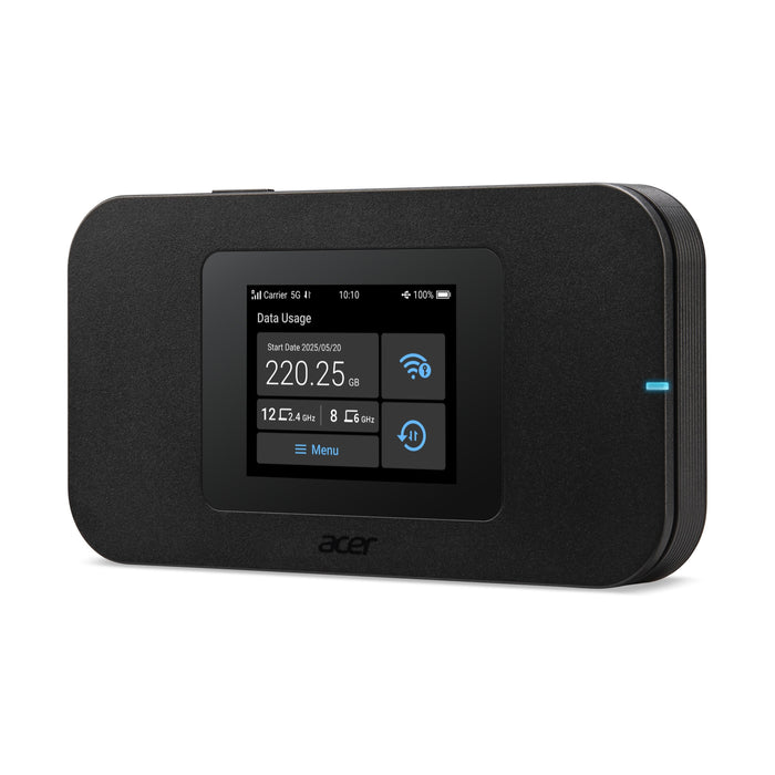 EAN 4711474823212 - Acer Connect Enduro M4D router inalámbrico Doble banda (2,4 GHz / 5 GHz) 5G Negro imagen 3