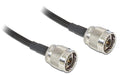 EAN 4043619886807 - DeLOCK 88680 cable coaxial 1 m Negro imagen 1