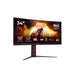EAN 4038986113519 - AOC G4 CU34G4CAP pantalla para PC 86,4 cm (34") 3440 x 1440 Pixeles UltraWide Quad HD LCD Negro, Rojo imagen 2