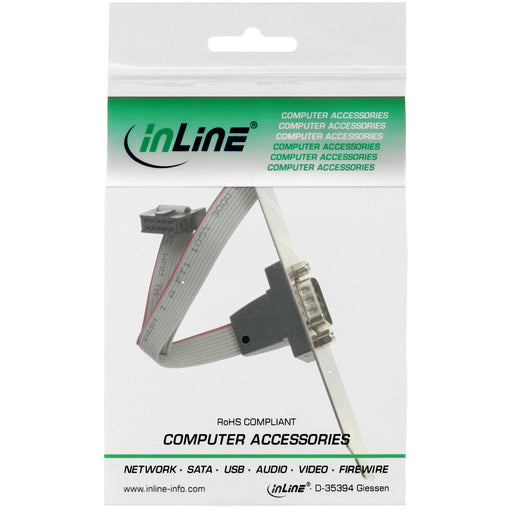 EAN 4043718037254 - InLine 33208 cable de serie Gris 0,25 m DB-9 imagen 2