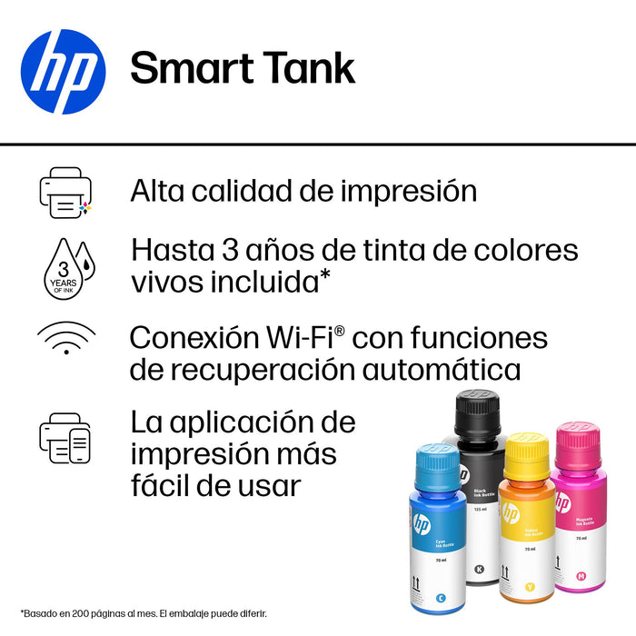 EAN 5715328197367 - HP Smart Tank 7605 All-in-One Printer Inyección de tinta térmica A4 4800 x 1200 DPI 15 ppm Wifi imagen 10