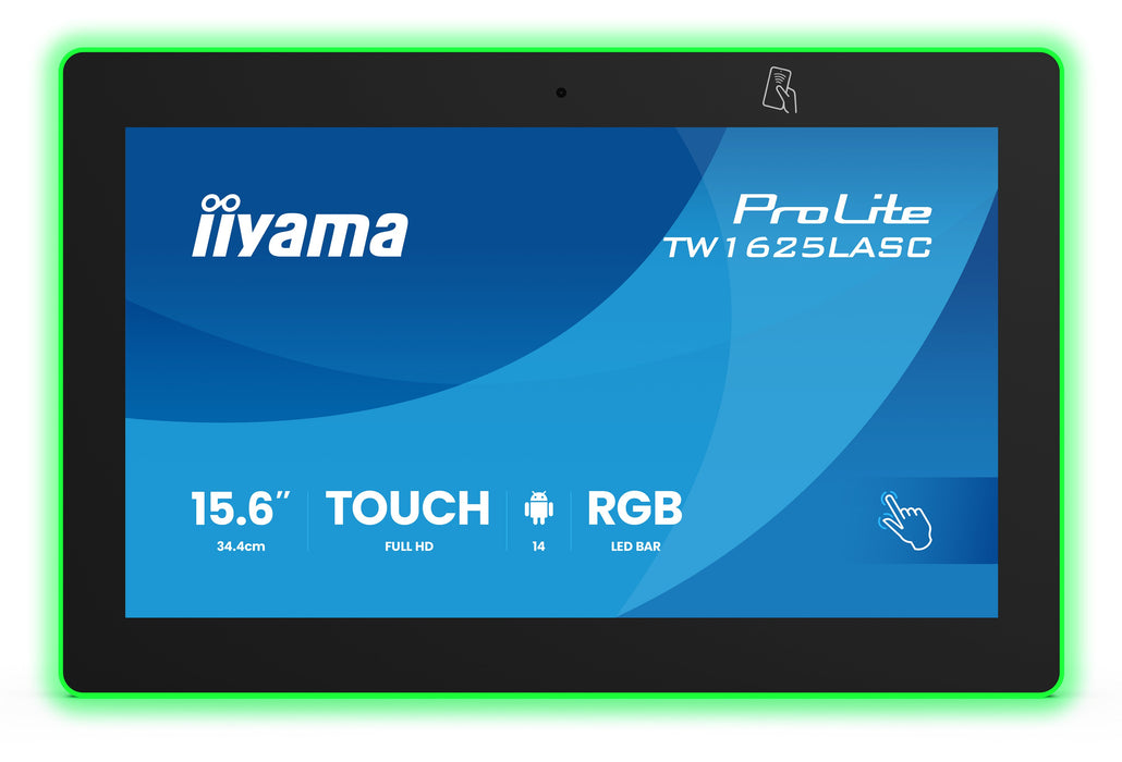 EAN 4948570125692 - iiyama TW1625LASC-B3PNR pantalla para sala de reuniones 39,6 cm (15.6") 1920 x 1080 Pixeles LED 802.11a,  imagen 3