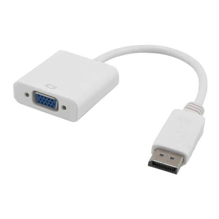 EAN 3700224713836 - MCL CG-294C adaptador de cable de vídeo 0,2 m VGA (D-Sub) DisplayPort Blanco imagen 1