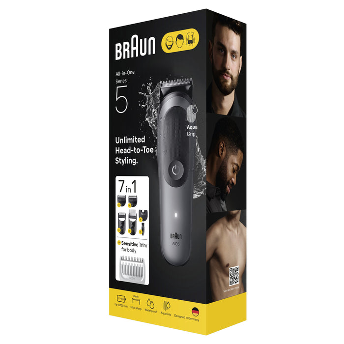EAN 8700216429160 - Braun 80789911 cortadora de pelo y maquinilla Gris Oscuro 21 Ión de litio imagen 4