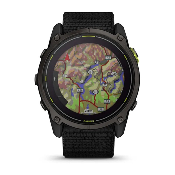 EAN 0753759339302 - Garmin Enduro 3 Solar 3,56 cm (1.4") LCD 51 mm Digital 280 x 280 Pixeles Pantalla táctil Titanio Wifi GPS imagen 8