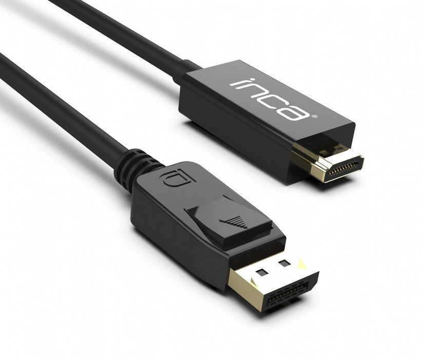 EAN 8697980470026 - Inca IDPH-18T adaptador de cable de vídeo 1,8 m DisplayPort HDMI tipo A (Estándar) Negro imagen 7