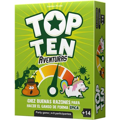 EAN 8435407651036 - Asmodee CGTTA01ES juego de tablero Top Ten Aventuras 30 min Juego de mesa Partido imagen 1