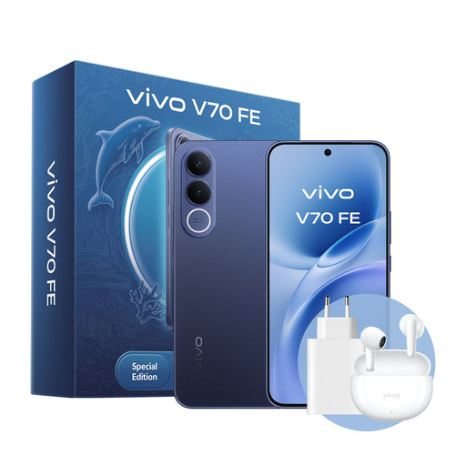 EAN 6932204524188 - VIVO V70 Fe 17,4 cm (6.83") SIM doble Android 16.0 5G USB Tipo C 8 GB 256 GB 7000 mAh Azul imagen 1