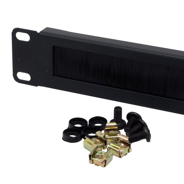 EAN 3700224700669 - MCL 9A/BS-01 accesorio de bastidor Panel pasacables con cepillo imagen 2
