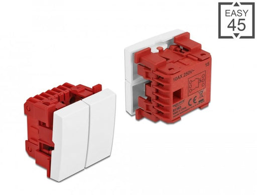 EAN 4043619813636 - DeLOCK Easy 45 Interruptor pulsador 1P imagen 1