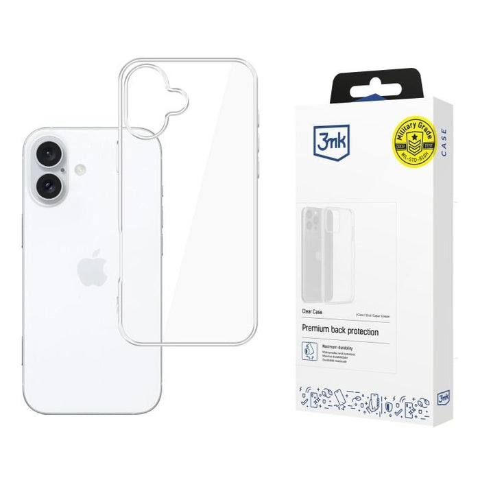 EAN 5903108664318 - 3MK 5903108664318 funda para teléfono móvil 16 cm (6.3") Transparente imagen 1