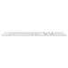 EAN 0194252544112 - Apple Magic teclado Universal USB + Bluetooth Español Aluminio, Blanco imagen 2