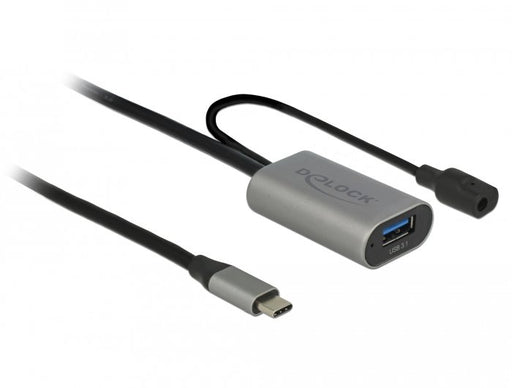 EAN 4043619853915 - DeLOCK 85391 cable USB USB 3.2 Gen 1 (3.1 Gen 1) 5 m USB A USB C Negro, Gris imagen 1