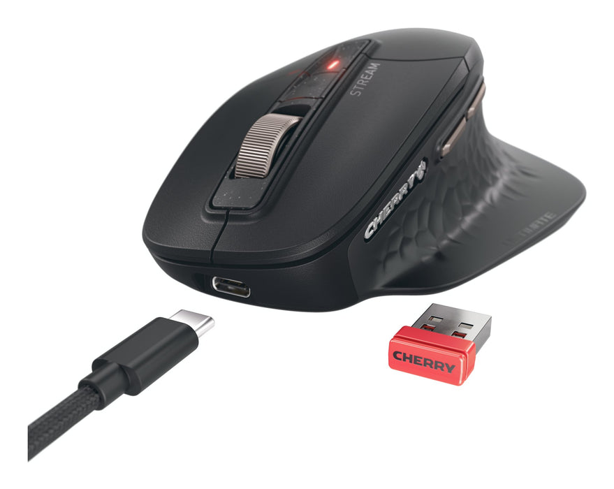 EAN 4025112110665 - CHERRY Stream desktop ultimate teclado Ratón incluido Hogar / Oficina USB + RF Wireless + Bluetooth AZERT imagen 3