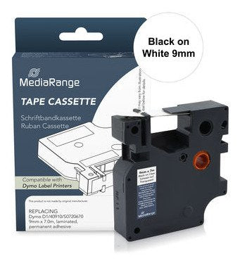 EAN 4260459618836 - MediaRange MRDY40913 cinta para impresora de etiquetas Negro sobre blanco D1 imagen 1